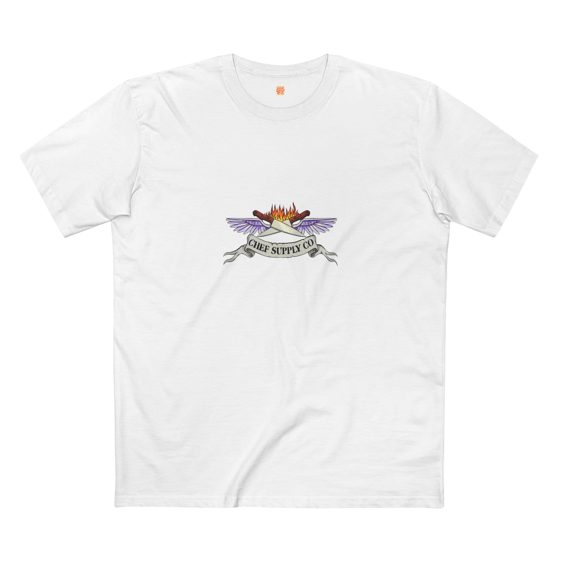 Printify T-Shirt Chef Supply Co - Wings Logo - AS Colour T-Shirt