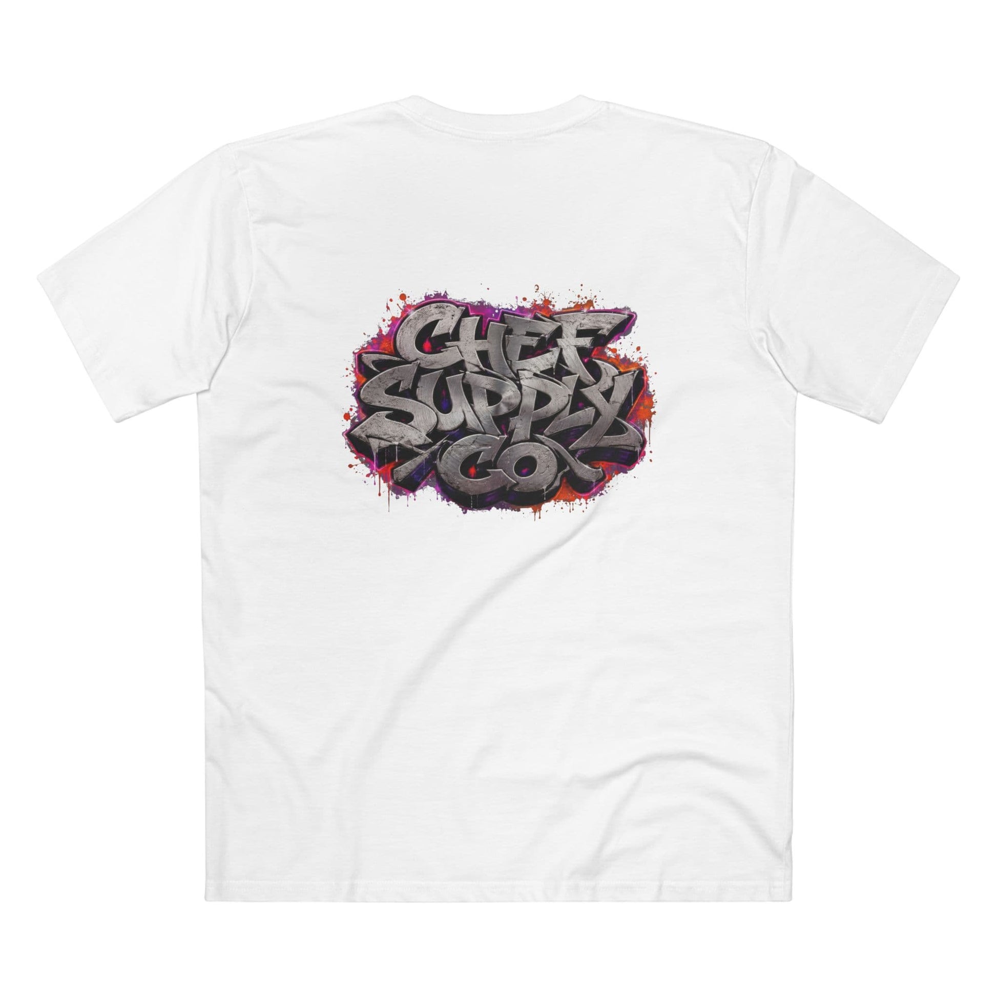 Printify T-Shirt White / XS Chef Supply Co - Hardcore Grafitti - AS Colour T-Shirt