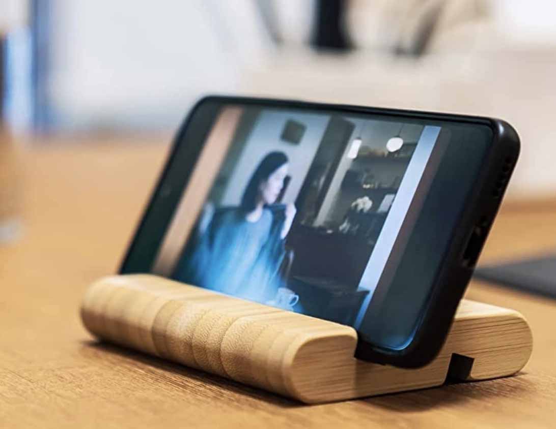 CHEF SUPPLY CO Chopping Board Large Bamboo Cutting Board, 4 Containers, Mobile Holder & Juice Grooves