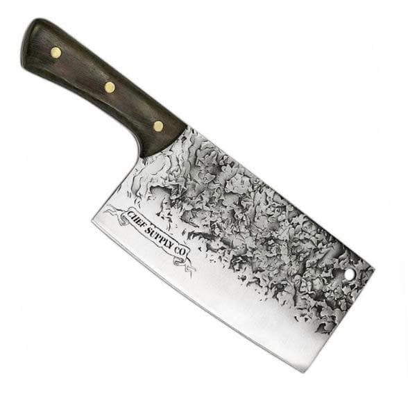 CHEF SUPPLY CO Cleaver Knife The Chicken Chaser MK1 - 20cm Heavy Duty Cleaver Knife