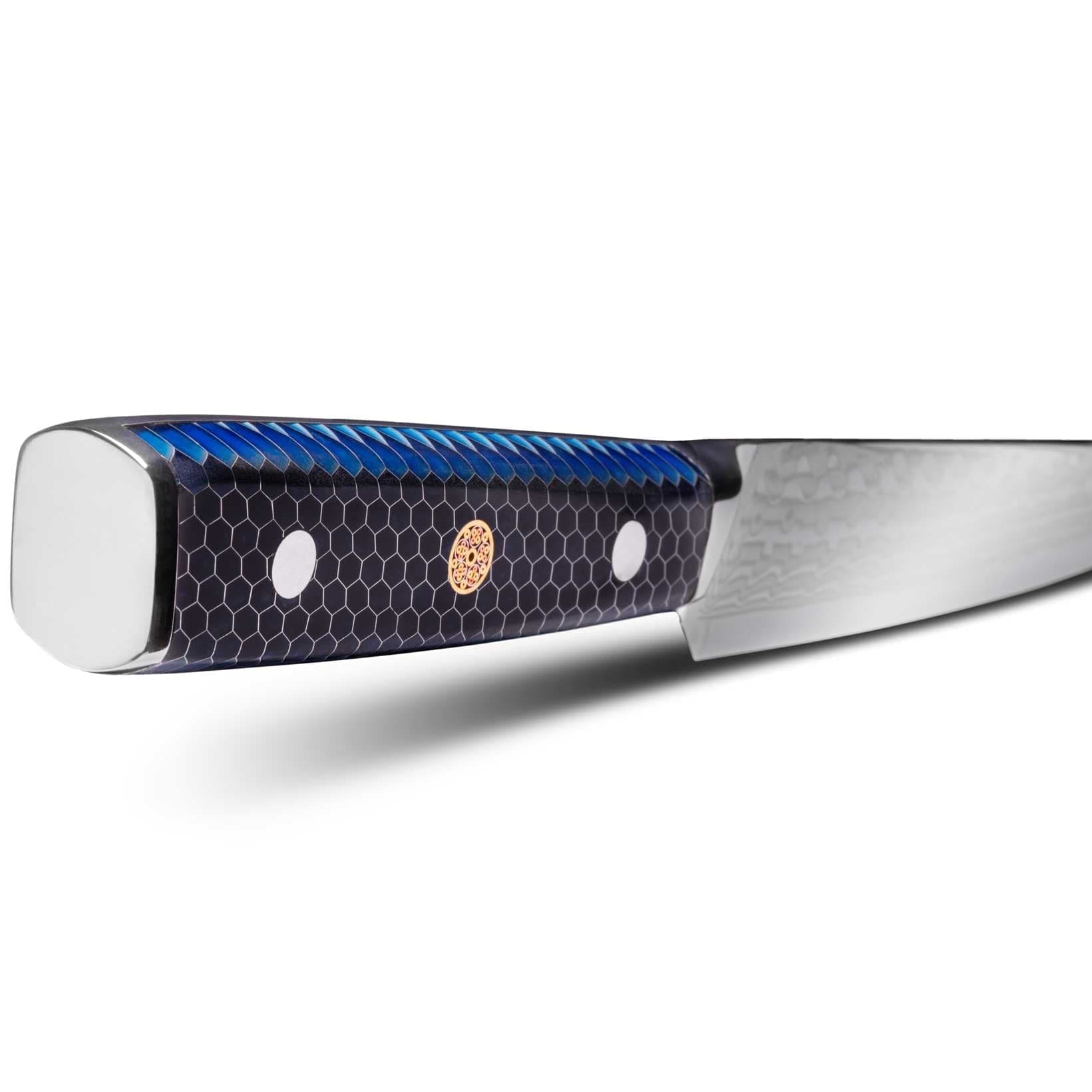 CHEF SUPPLY CO Dark Tessellation Series 13 cm/5.2 inch Damascus Paring Knife