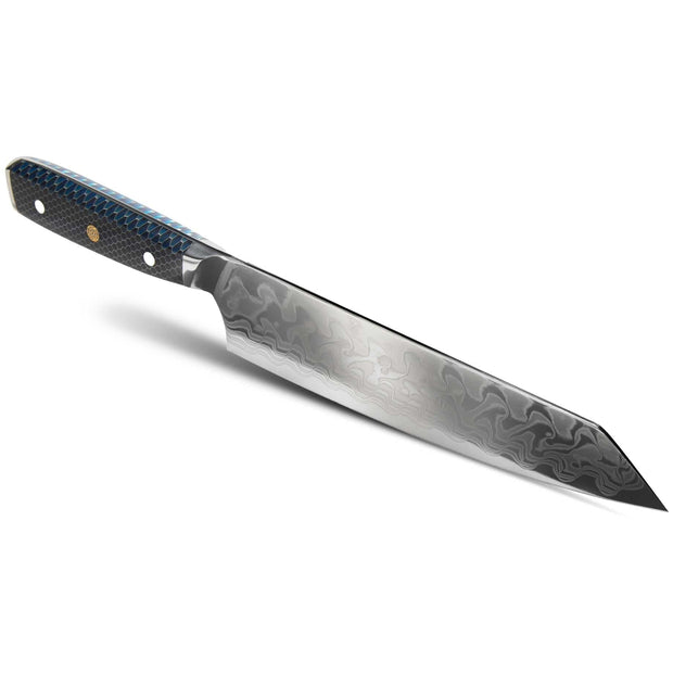 CHEF SUPPLY CO Dark Tessellation Series 21 cm/8.25 inch Damascus Kiritsuke Chef Knife