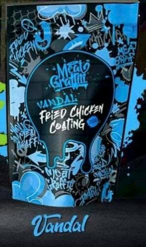 CHEF SUPPLY CO Meat Graffiti Vandal Fried Chicken Coating 500g