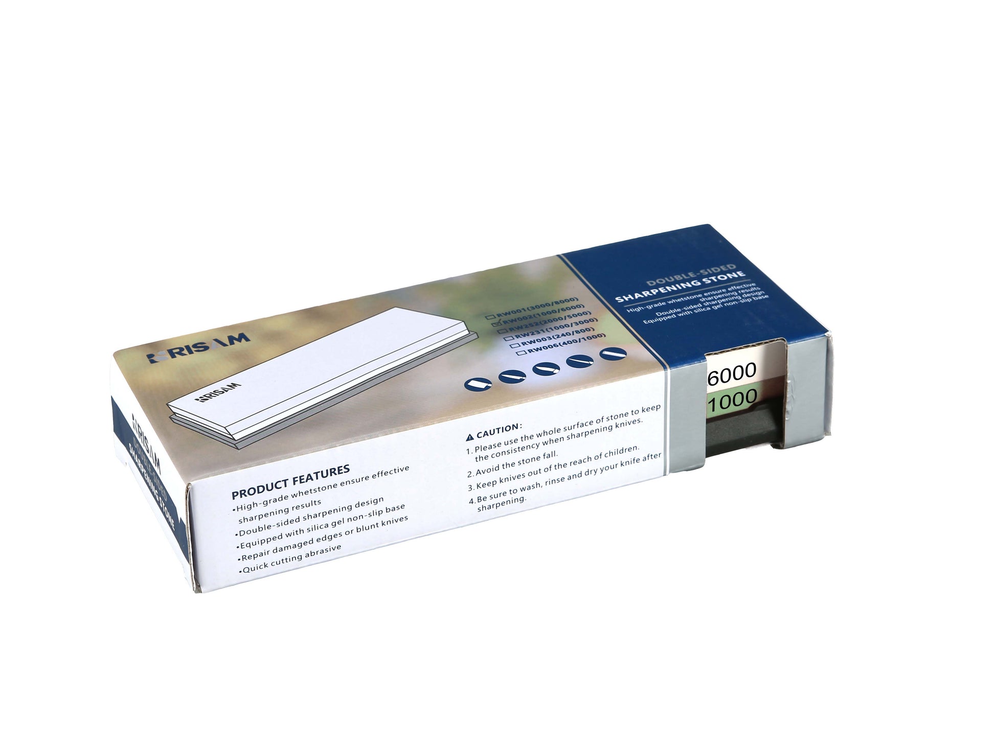 CHEF SUPPLY CO Risam 1000/6000 Whetstone - Knife Sharpener