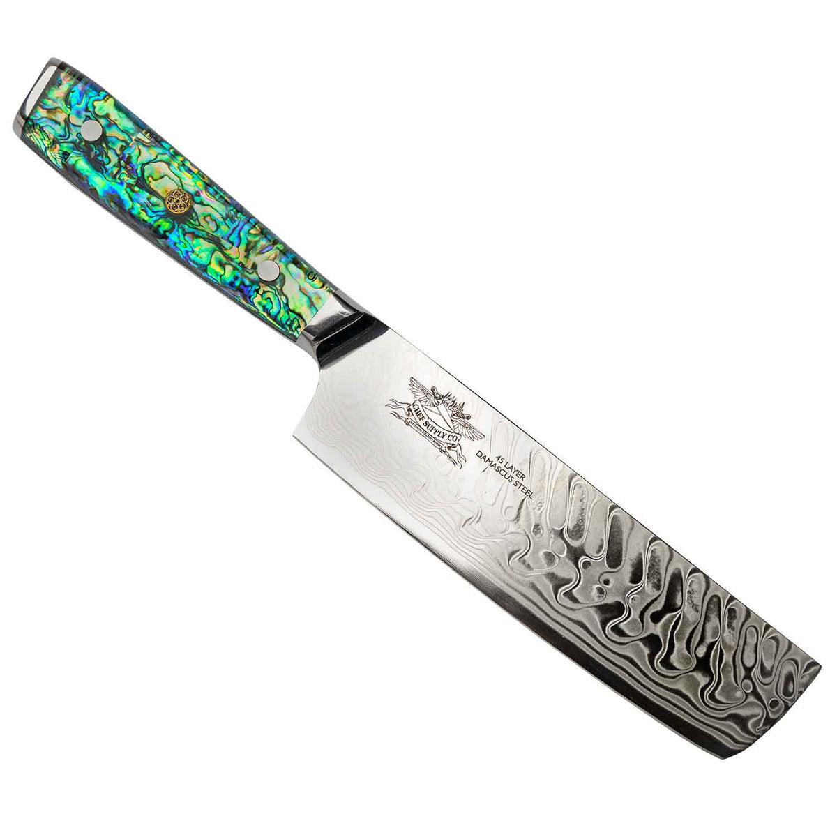 Chef Supply Co Sea Creature Series Nakiri vegetable knife