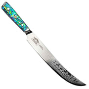 CHEF SUPPLY CO Sea Creature Series 25.5cm - 9.75 inch 45 Layer Damascus Slicing/Carving Knife