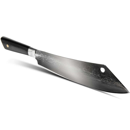 CHEF SUPPLY CO "The Dundee" 24cm/9.5" Damascus Butcher Style Knife